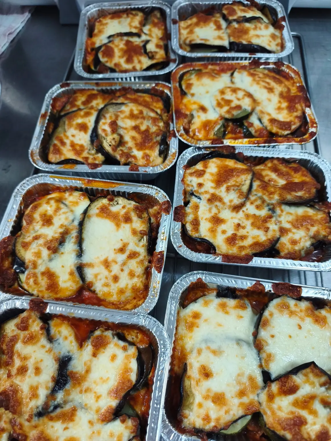 Barquettes de moussaka maison gratinées